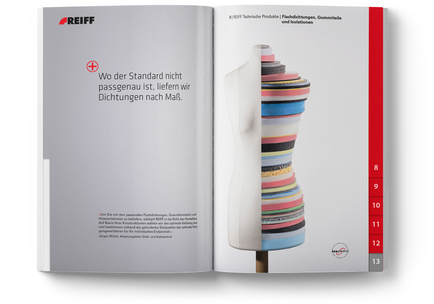 Langenstein Markencases: REIFF Katalog